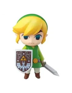 Figura good smile companyy the legend of zelda the wind waker hd version nendoroid link 10cm