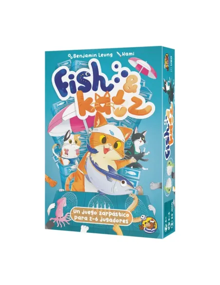 Juego de mesa fish & katz edad recomendada 6 años