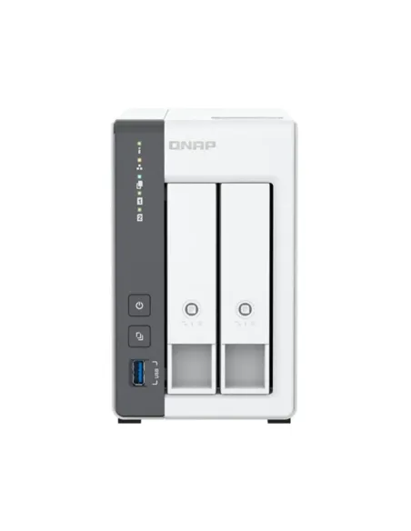 Servidor nas qnap k - ts - 216g+2xmn10ada400es 2 bahias 4gb gigabit ethernet