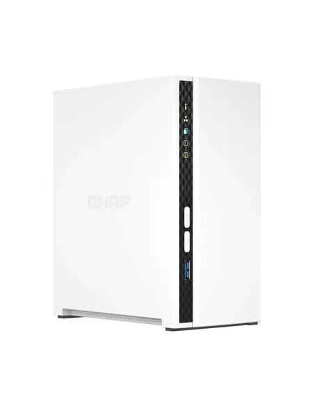 Servidor nas qnap k - ts - 233+2xmn10ada400es 2 bahias 2gb gigabit ethernet
