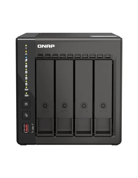 Servidor nas qnap ts - 453e - 8g 4 bahias 8gb gigabit ethernet