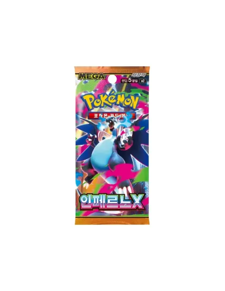 Sobre suelto pokemon tcg inferno x coreano