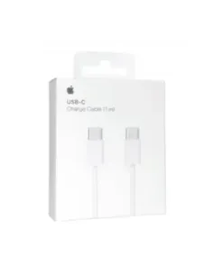 Cable original usb tipo c apple 1m -  macho - macho -  blanco