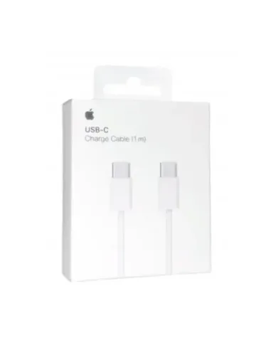 Cable original usb tipo c apple 1m -  macho - macho -  blanco