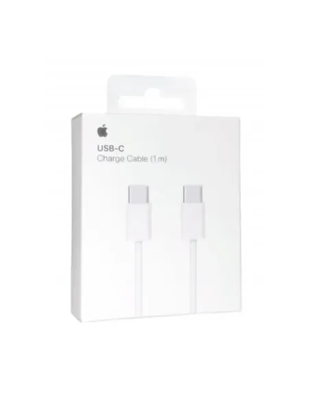 Cable original usb tipo c apple 1m -  macho - macho -  blanco