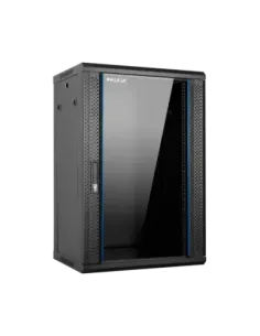 Armario rack mural 19 pulgadas phasak pro 18u 600x450 montado pho 2118