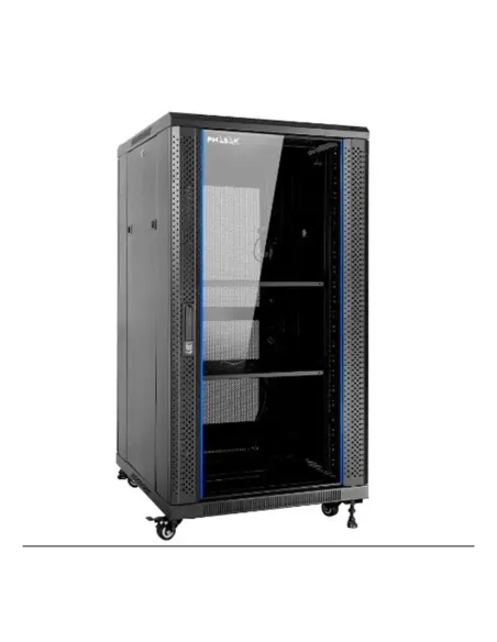 Armario rack de suelo 19 pulgadas phasak pro 22u 600x600 pho 6622