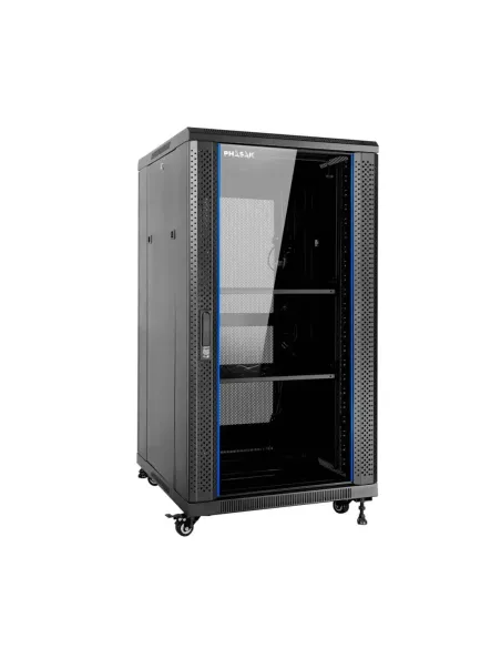Armario rack de suelo 19 pulgadas phasak pro 22u 600x800 pho 6822