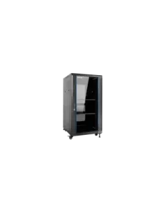 Armario rack de suelo 19 pulgadas phasak pro 27u negro 600x800 montado pho 6827