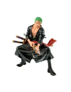 Figura banpresto one piece king of artist roronoa zoro & sanji special ver. - (a:roronoa zoro) 18cm