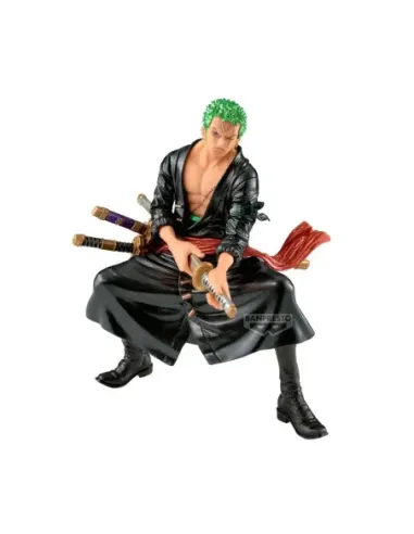 Figura banpresto one piece king of artist roronoa zoro & sanji special ver. - (a:roronoa zoro) 18cm