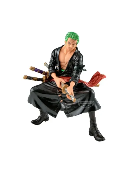 Figura banpresto one piece king of artist roronoa zoro & sanji special ver. - (a:roronoa zoro) 18cm