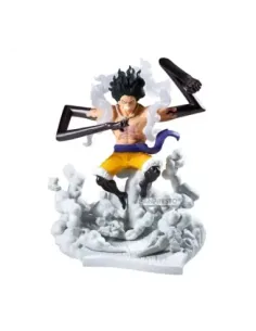 Figura banpresto one piece senkozekkei - monkey d.luffy gear4 -