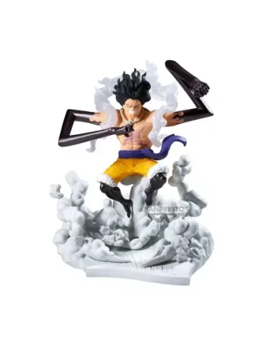 Figura banpresto one piece senkozekkei - monkey d.luffy gear4 -