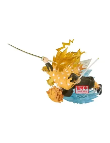 Figura banpresto demon slayer: kimetsu no yaiba vibration stars plus zenitsu agatsuma