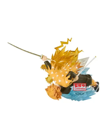Figura banpresto demon slayer: kimetsu no yaiba vibration stars plus zenitsu agatsuma