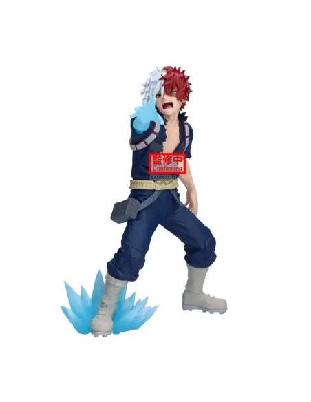 Figura banpresto my hero academia maximatic shoto todoroki ii 21cm
