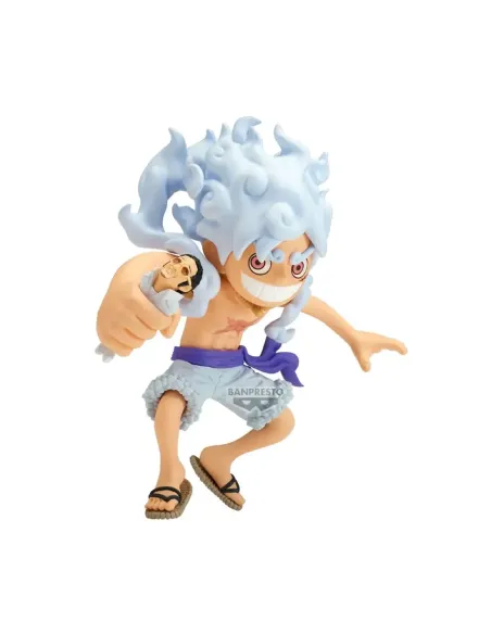 Figura banpresto one piece mega world collectable monkey d.luffy vs borsalino 13cm