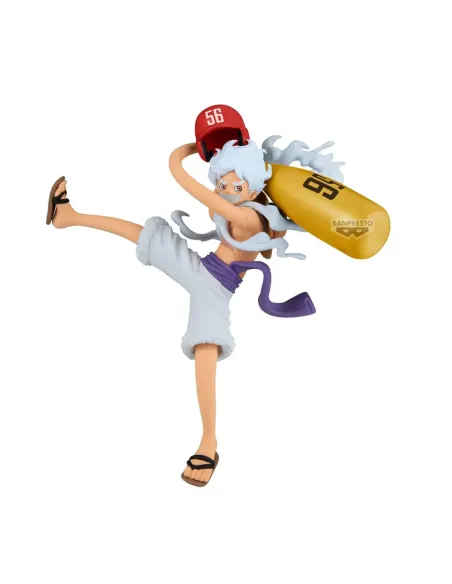 Figura banpresto one piece battle record collection monkey d.luffy gear5 17cm