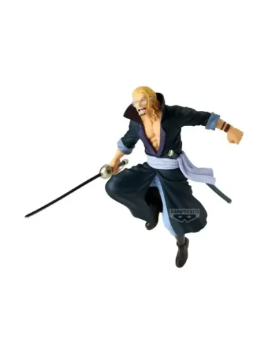 Figura banpresto one piece battle record collection silvers rayleigh 16cm