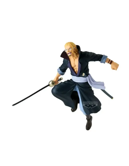 Figura banpresto one piece battle record collection silvers rayleigh 16cm