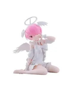 Figura banpresto re zero starting life in another world relax time ram sweet angel ver.
