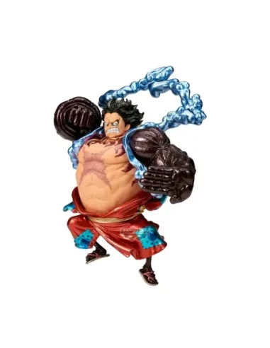 Figura banpresto one piece king of artist monkey d.luffy (boundman) 17cm
