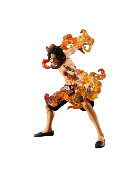 Figura banpresto one piece grandista portgas d.ace special edition 20cm
