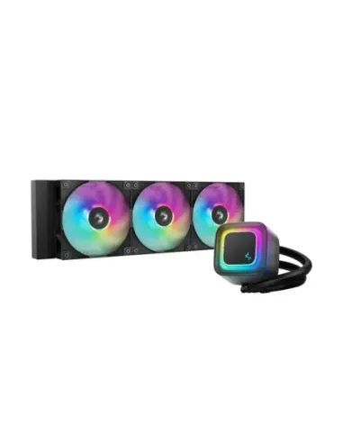 Kit refrigeracion liquida deepcool le360 v2 argb 3x 120mm negro