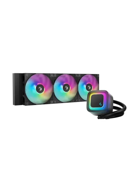 Kit refrigeracion liquida deepcool le360 v2 argb 3x 120mm negro