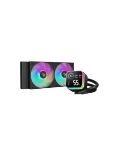 Kit refrigeracion liquida deepcool lq240 led digital argb 2x 120mm negro