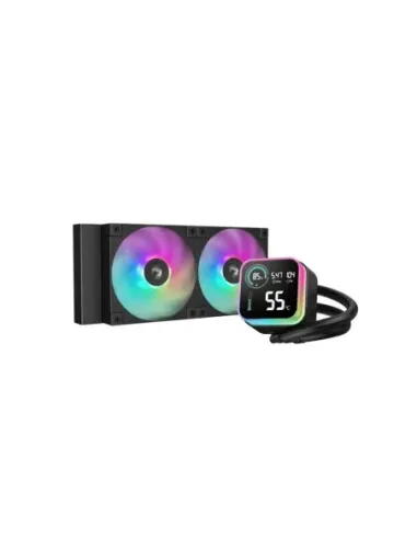 Kit refrigeracion liquida deepcool lq240 led digital argb 2x 120mm negro