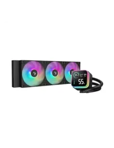 Kit refrigeracion liquida deepcool lq360 ultra argb 3x 120mm negro