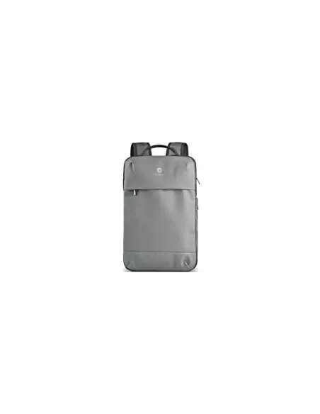 Mochila Expansible NGS Monray Sacks Horizon para Portátiles hasta 14"/ Impermeable/ Gris