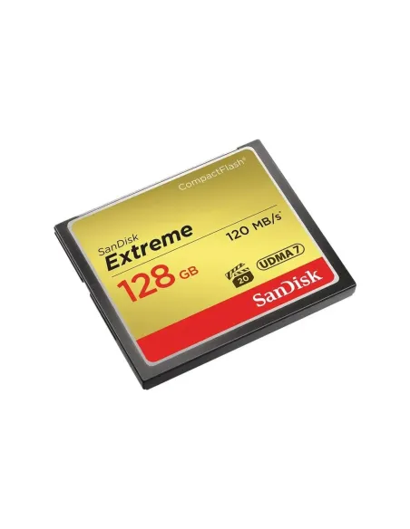 Tarjeta memoria flash sandisk extreme 128gb