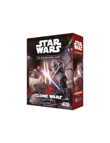 Juego de mesa star wars: the deckbuilding game clone wars