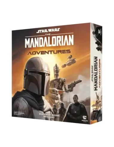 Juego de mesa star wars the mandalorian: adventures