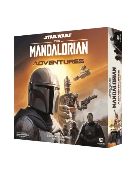 Juego de mesa star wars the mandalorian: adventures