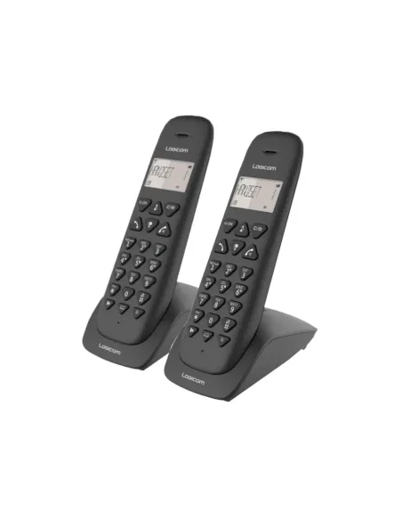 Logicom Telefono DECT Vega 255T Negro Duo