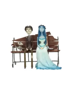 Set figuras sd toys la novia cadaver emily y victor