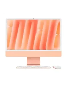 Ordenador all in one apple imac m4 10c -  16gb -  ssd 256gb -  24 pulgadas -  naranja