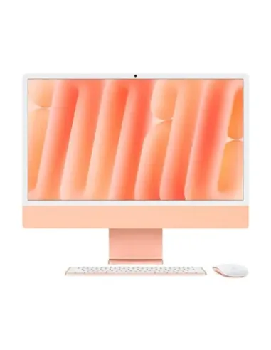 Ordenador all in one apple imac m4 10c -  16gb -  ssd 256gb -  24 pulgadas -  naranja