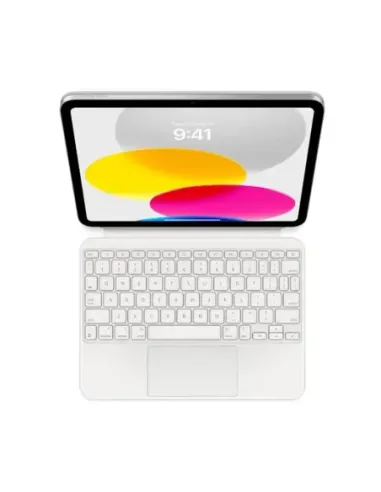 Teclado apple magic keyboard folio para ipad blanco ingles