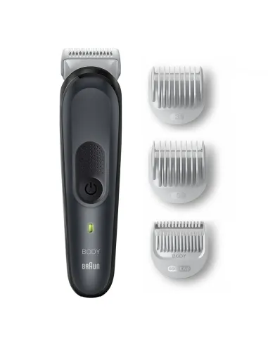 Braun Series 3 BG3350 afeitadora corporal Negro, Gris
