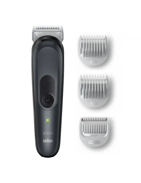 Braun Series 3 BG3350 afeitadora corporal Negro, Gris