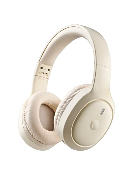 NGS Artica Tempest Beige Auriculares Inalámbrico y alámbrico Diadema Llamadas Música USB Tipo C Bluetooth