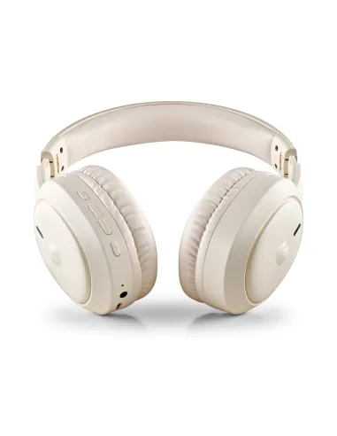 NGS Artica Tempest Beige Auriculares Inalámbrico y alámbrico Diadema Llamadas Música USB Tipo C Bluetooth