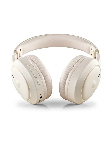 NGS Artica Tempest Beige Auriculares Inalámbrico y alámbrico Diadema Llamadas Música USB Tipo C Bluetooth