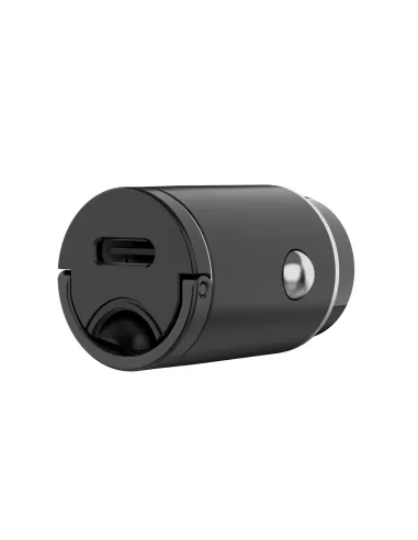 Celly CCMINIUSBCBK cargador de dispositivo móvil Smartphone, Tableta Negro Encendedor de cigarrillos Auto