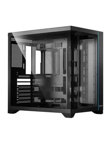 Hiditec H3 PRO Midi Tower Negro, Transparente